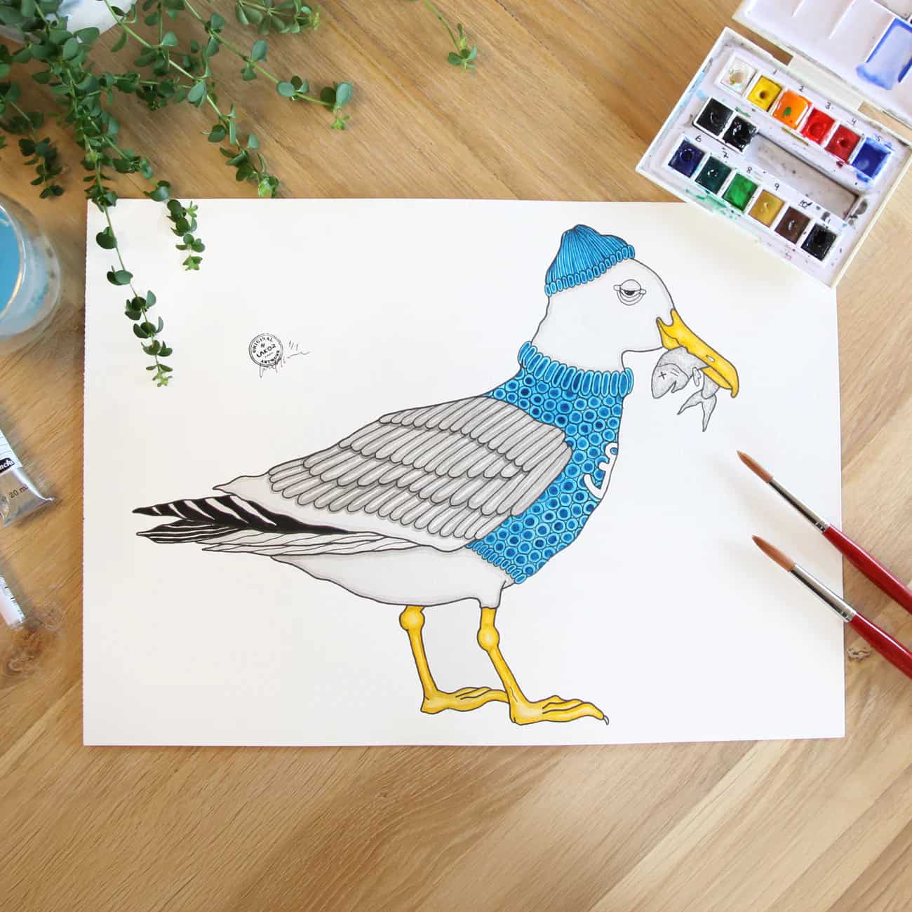 fishing-seagull