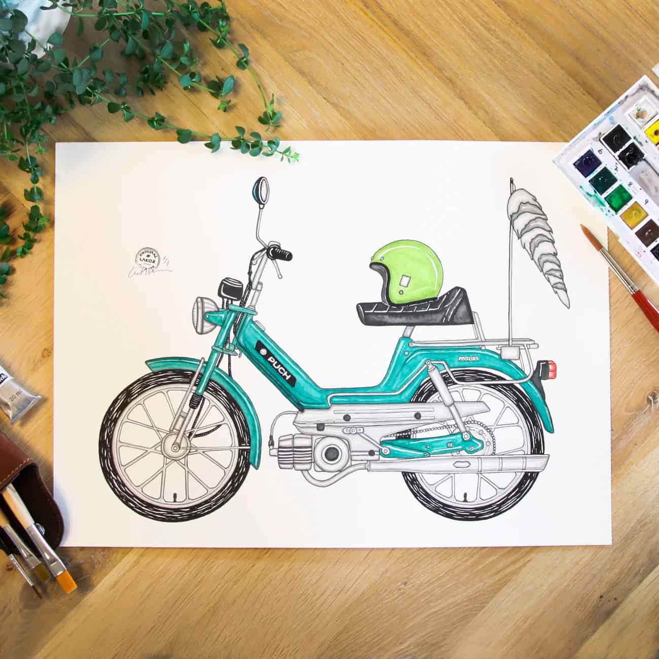 green-puch